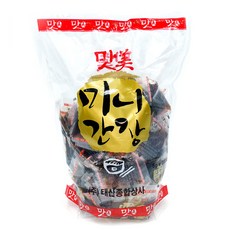 태산 맛미 미니간장(만두간장) 6g 200포 6개 박스 1.2kg