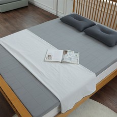멜린 허리가 편안한 단단한 순면커버 분리형 리플레쉬 슬립 토퍼 매트리스