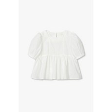 g-cut 지컷 (7254260104) 스퀘어 넥 핀턱 블라우스