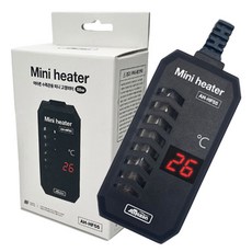 아마존 26도 디지털 고정히터 55W AMZ-HF55 완전방수 보호커버 장착, 1개