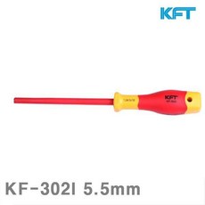MBH560202 [LS트레이딩] (1EA) KFT KF-302I 1.0mm 절연드라이버 5.5mm 240mm