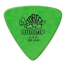 JIM DUNLOP Guitar Picks (23431088033) 그린 0.88mm 미국 410177, 6팩, 초록색