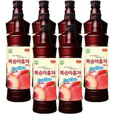 광야식품 복숭아홍차 베이스 아이스티 970ml