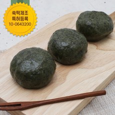 장가손떡 특허받은 맷돌쑥떡10개입 찹쌀떡 오메기떡 쑥모찌 선물세트 개별포장, 90g, 10개
