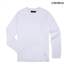 .다니엘크레뮤 FW 라운드 롱슬리브, 화이트 100_11481620001