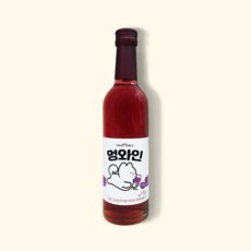 멍와인 멍음료 강아지생일파티 비타민음료 340ml, 단품, 1개 - 멍맥주