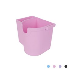 컵 홀더 받침 수영가방 비치백 수영 숄더백 물놀이 실리콘 방수 가방 수영장 수영장가방, 13.5x12cm, 1개, 핑크 13.5x12x10cm