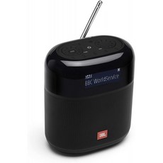 JBL 튜너 Xl 강력한 휴대용 라디오 - Dab 및 Fm 라디오가 있는 Bluetooth 스피커 15시간 분량의 무선 음악 검은색, 단일옵션, 단일옵션
