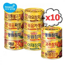 동원애프앤비 동원 참치 100g 10개, 선택/05.야채참치 100gx10개