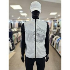 남성골프 로고 포인트 메쉬 배색 우븐 베스트 6J11451(2943718) 백화점