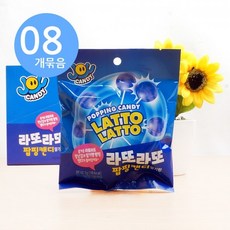 라또라또 팝핑캔디 딸기향 3g x8개 토이캔디, 24g, 8개 - 졸루지텔라