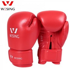 257511 / Wesing 두꺼운 권투 스파링 장갑 펀치 mitts sandbag 장갑 mma muay 타이어 무술 훈련 장갑 남자에 대 한, black8oz