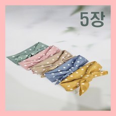 [H-pangstory] 데일리 도트땡땡이 스카프 5종 세트
