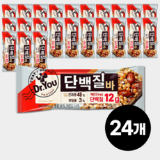 오리온 닥터유 단백질바 고단백질 프로틴 보충 Orion Dr.You Protein Bar, 50g, 24개