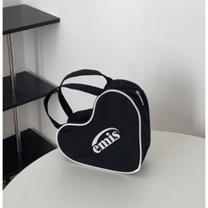 이미스 하트가방 호보백 심플 여성가방 미니 숄더백 레오파드 EMIS 에코백 코듀로이