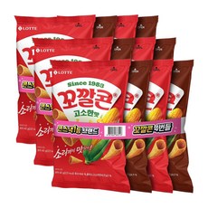 꼬깔콘 고소한맛 6팩+군옥수수 6팩 (총 40g 12팩), 12팩