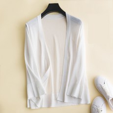 여름시스루가디건