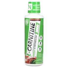 Nutrakey L-카르니틴 3000 맛있는 수박 473ml(16fl oz), Nutrakey L-카르니틴 3000 맛..., 1개, 473ml
