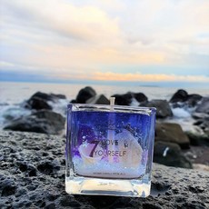 [천연아로마] 보라캔들 120ml, 보라7이니셜