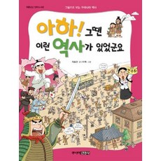 아하 그땐 이런 역사가 있었군요 : 그림으로 보는 우리나라 역사 - 위풍당당 만화도서관 10, 상품명