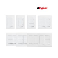 르그랑 아펠라 스위치 모음 화이트 1구 2구 3구 4구 5구 6구, 선택1. 스위치 1구