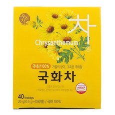 SONGWON 菊花茶茶包, 0.5g, 40包, 1盒
