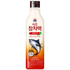 사조 참치액 칼칼한맛 500g, 1개