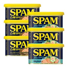 스팸 클래식 200g x 3p + 마일드 200g x 3p, 1세트