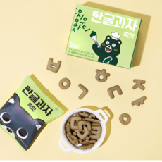 한글과자 쑥맛 (2봉지), 100g, 2개