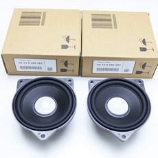 BMW 호환용 센터 혼 후면 서라운드 스피커 음악 오디오 4 인치 E60 E90 E84 F15 F30 F34 F36 F10 F11 F01 G, 01 2 Pcs 383 Horn, 2개