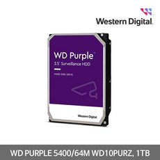 Western Digital WD PURPLE 5400/64M WD10PURZ 1TB - wd10purz