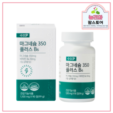 마그네슘 350 플러스 비타민 B6 약 90일분 - 글루콘산 Mg, 1개, 90정