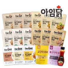아임닭 닭가슴살 큐브 스테이크 18팩 스페셜 패키지, 총 18팩, 닭가슴살 큐브 스테이크 총 18팩 패키지