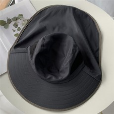 피닉무역 남성 야외 자외선 차단 낚시 모자, M (56에서 58CM), 다크그레이
