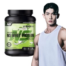 NS 웨이 프로틴 말차라떼맛 용기형 1kg 헬스보충제 단백질보충제 유청단백질가루 단백질쉐이크 프로틴