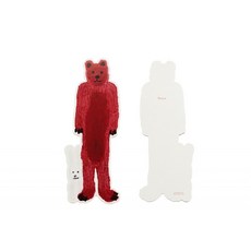 메시지카드 People Bear And Rabbit