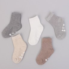 남녀패션양말5족세트골지스니커즈