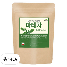보탬 마테차 삼각 티백차, 120g, 100개입, 14개