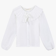 일로딜로 주니어 카라 플리츠 블라우스 IDYC2310U
