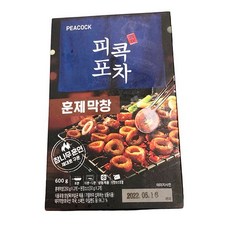 피코크 피콕포차 훈제막창 600g, 종이박스포장