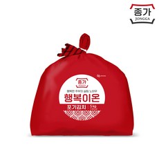 [종가집] 행복이온 포기김치 5kg, 1개