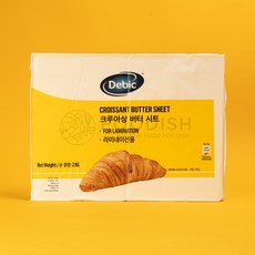 데빅 크루아상 버터시트, 1개, 2kg