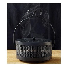 MY-SA 엔틱 모기향연소기 모기향받침대 거치대 (WC6A05F), 선택:블랙
