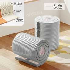 벽가드 충격방지 모서리 보호대 체육관 벽면 쿠션, 그레이폭20cm/두께1cm(비점착), 1개