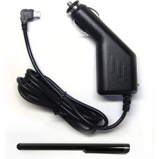 램텍 DC 12V 2A 범용 마이크로 USB 자동차 충전기 GPS용 전원 어댑터 케이블 코드 7인치 가르민 Nuvi 2757 LM 2789 LMT 2797 2798 러스 펜 포, 1개