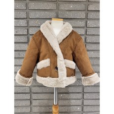 신구로NC 레노마키즈 숄카라 무스탕 자켓~R2341J012~겨울 멋부림의 완성 무스탕~숏스타일이라 한사이즈 UP 추천합니다~