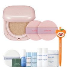 라네즈 네오 쿠션_글로우 15g (옵션) + 전용 퍼프 2P + 추가 퍼프, 상세 설명 참조, 23N