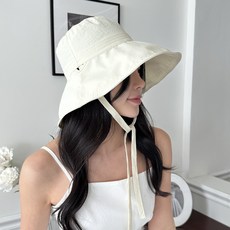 올끌레어 자외선차단 여성여름모자 올인원 와이드챙 버킷햇