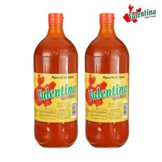발렌티나 살사 피칸테 멕시칸 핫 소스 대용량 1L 2개 Valentina