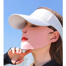 미소라인F 자외선차단마스크 골프마스크 얼굴햇빛가리개